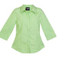 Ramo-Ramo Ladies 3/4 Sleeve Shirts-Lime / 8-Uniform Wholesalers - 2