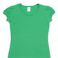 Ramo-Ramo Girls Short Puff Sleeve Tee-Emerald Green / 0-Uniform Wholesalers - 5
