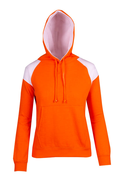 Ramo Ladies/Juniors Shoulder Contrast Panel Hoodie  (F303UN)
