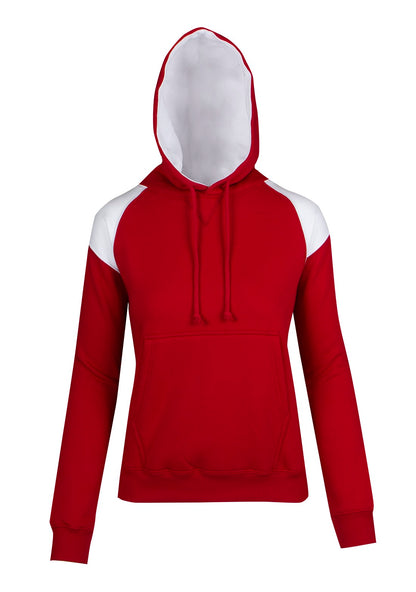 Ramo Ladies/Juniors Shoulder Contrast Panel Hoodie  (F303UN)