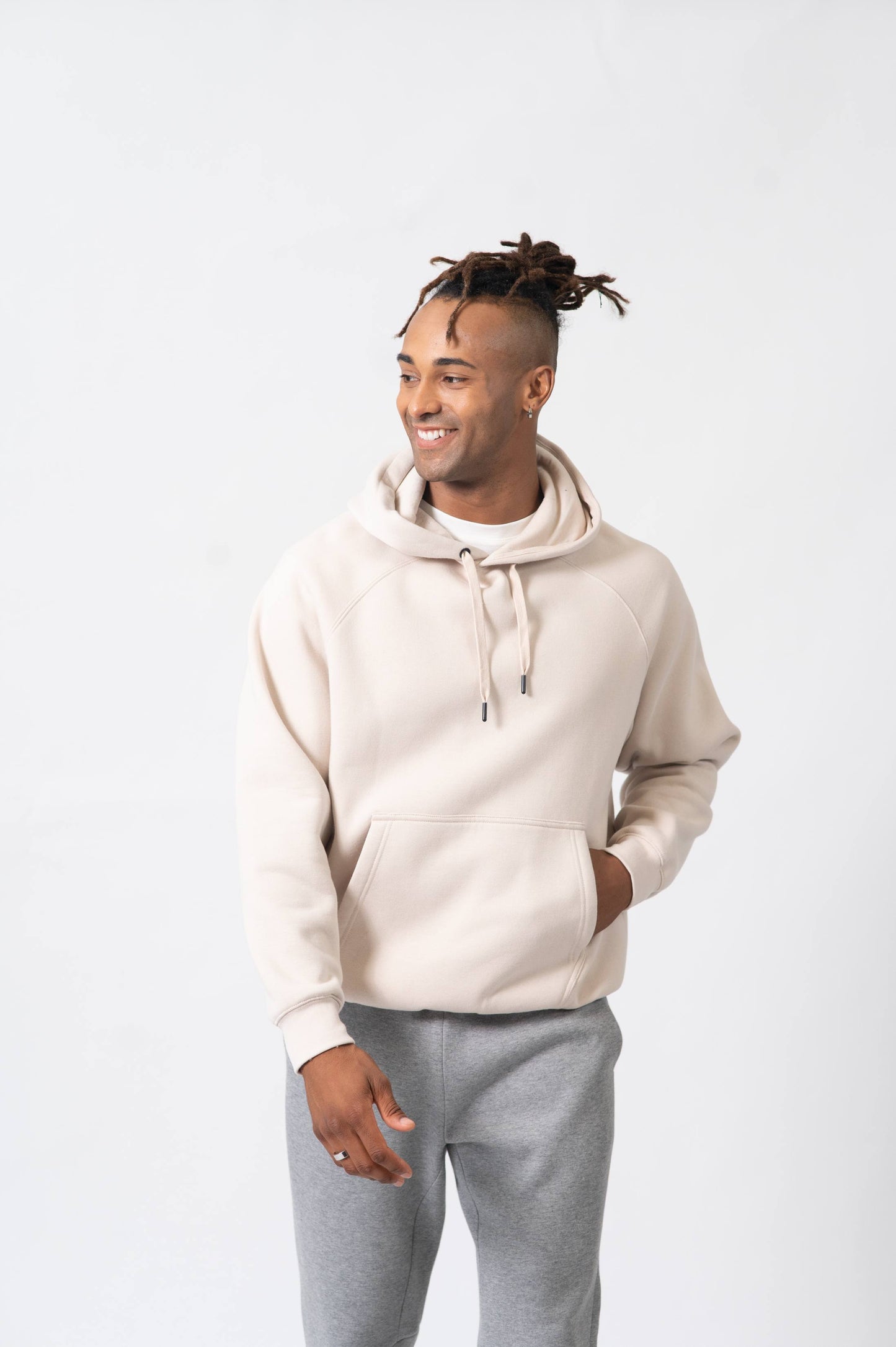 Ramo Mens' Cotton Care Kangaroo Hoodie (F369HB)