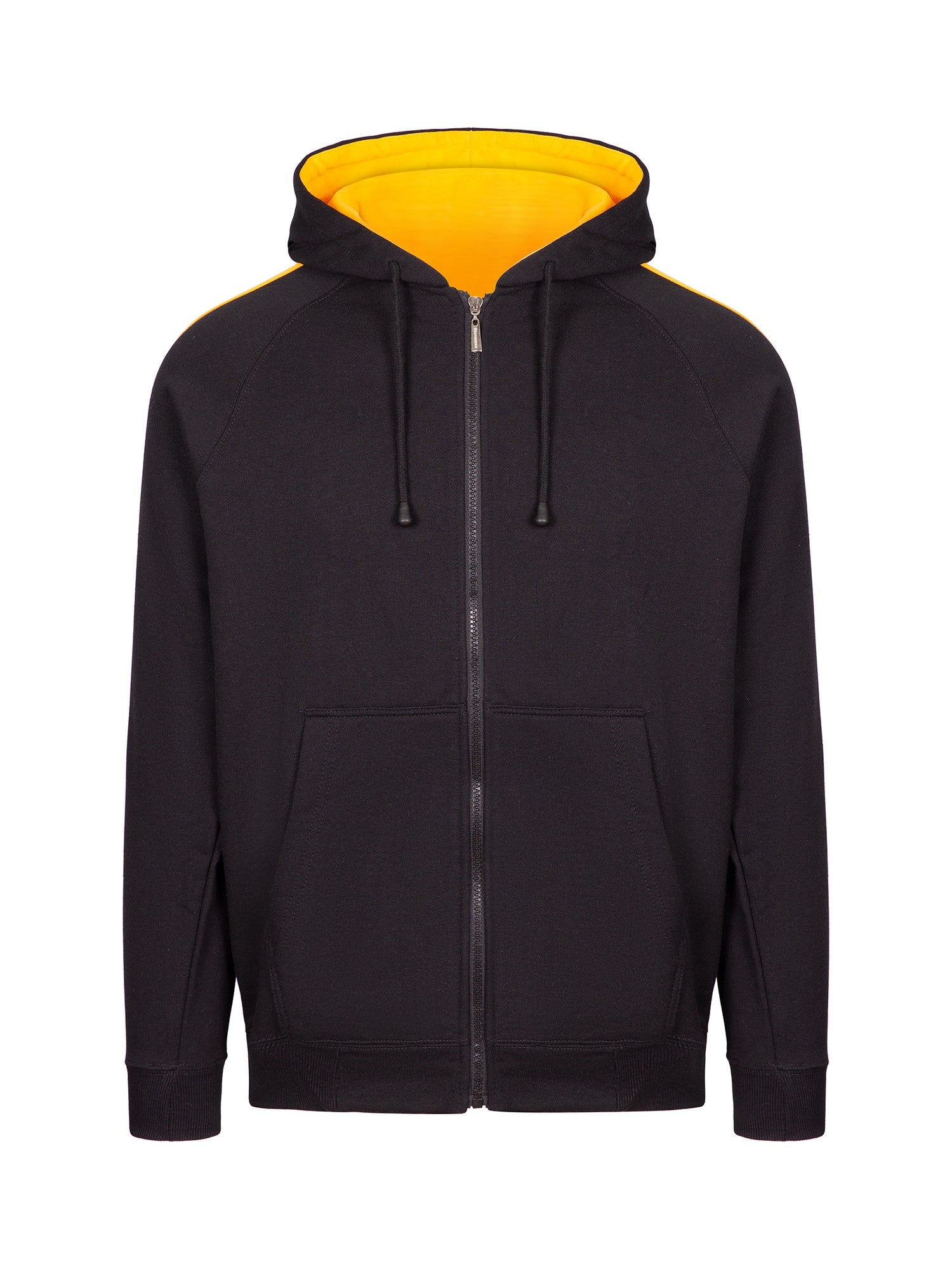 Ramo Mens Unbrushed Stripe Sleeve Hoodie  (F600HZ)