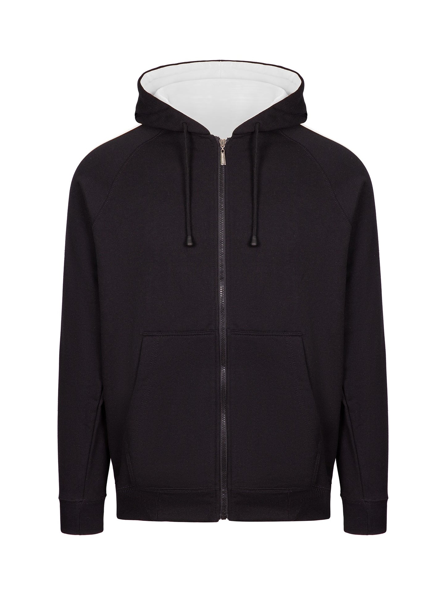 Ramo Mens Unbrushed Stripe Sleeve Hoodie  (F600HZ)