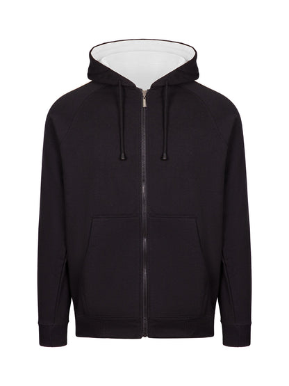 Ramo Mens Unbrushed Stripe Sleeve Hoodie  (F600HZ)