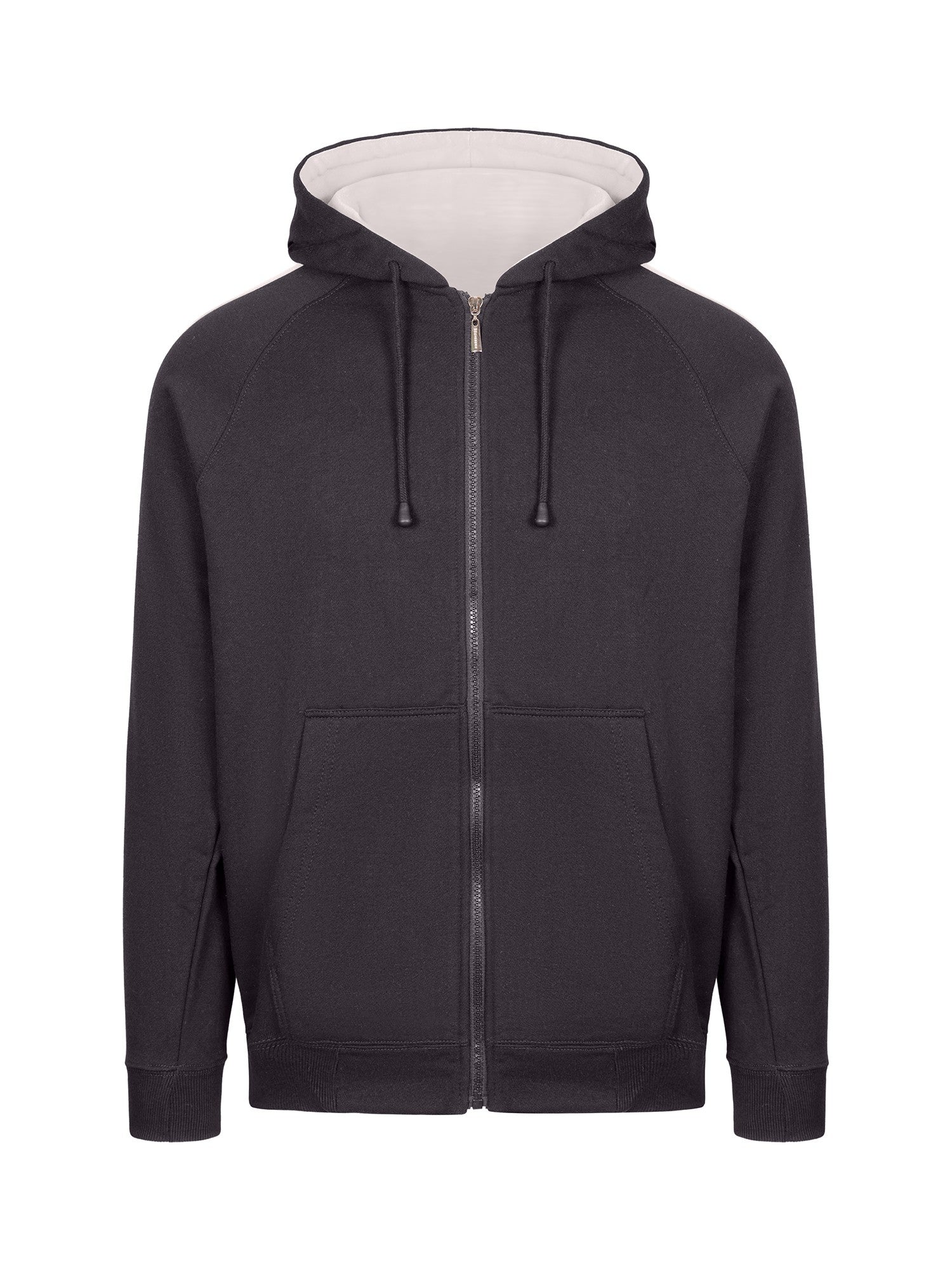 Ramo Mens Unbrushed Stripe Sleeve Hoodie  (F600HZ)