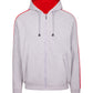 Ramo Mens Unbrushed Stripe Sleeve Hoodie  (F600HZ)