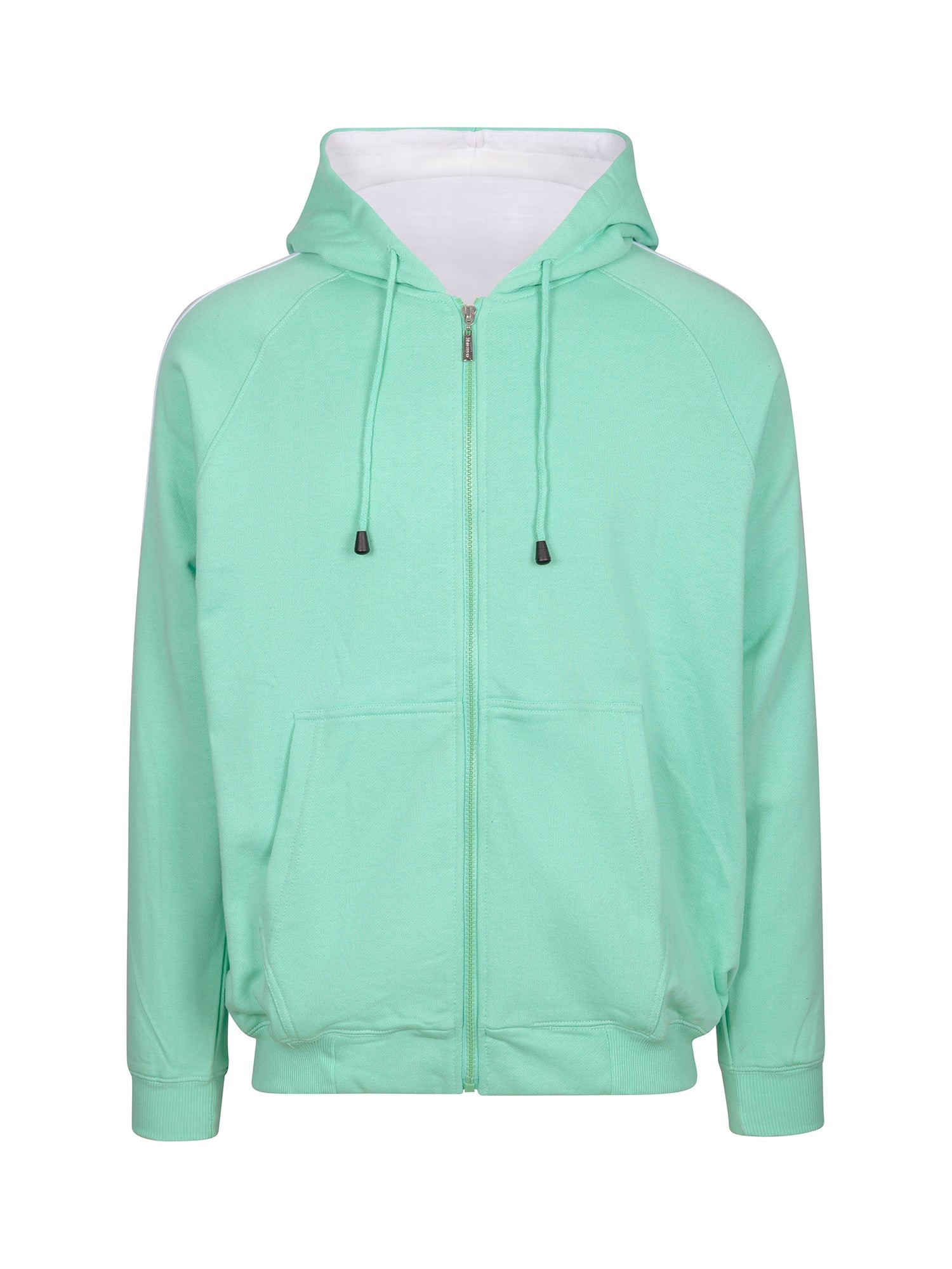 Ramo Mens Unbrushed Stripe Sleeve Hoodie  (F600HZ)