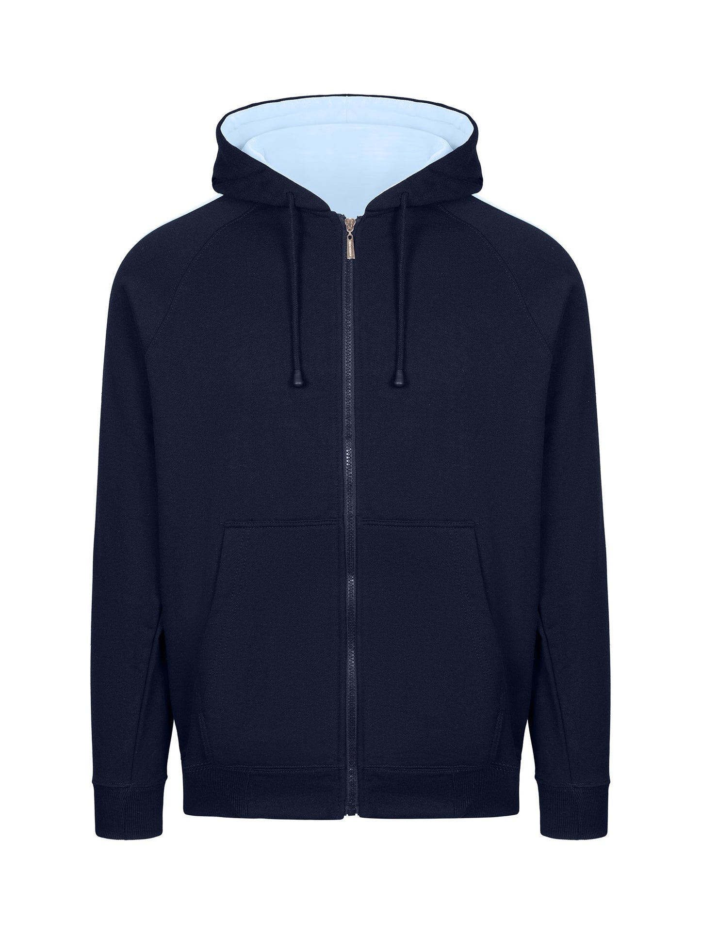 Ramo Mens Unbrushed Stripe Sleeve Hoodie  (F600HZ)