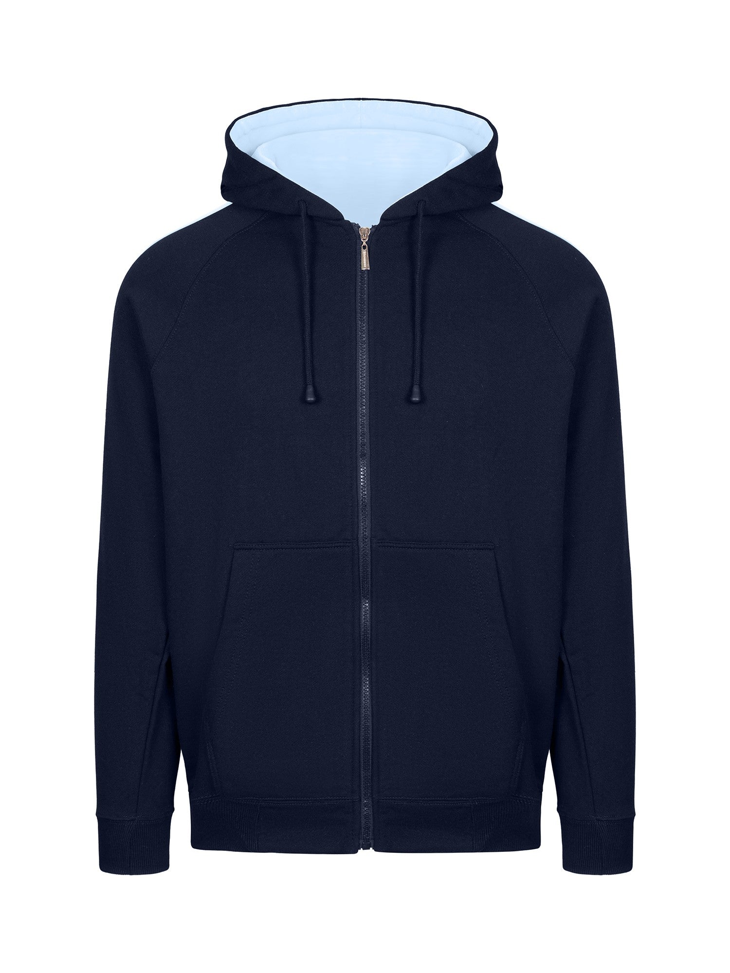 Ramo Mens Unbrushed Stripe Sleeve Hoodie  (F600HZ)