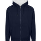 Ramo Mens Unbrushed Stripe Sleeve Hoodie  (F600HZ)