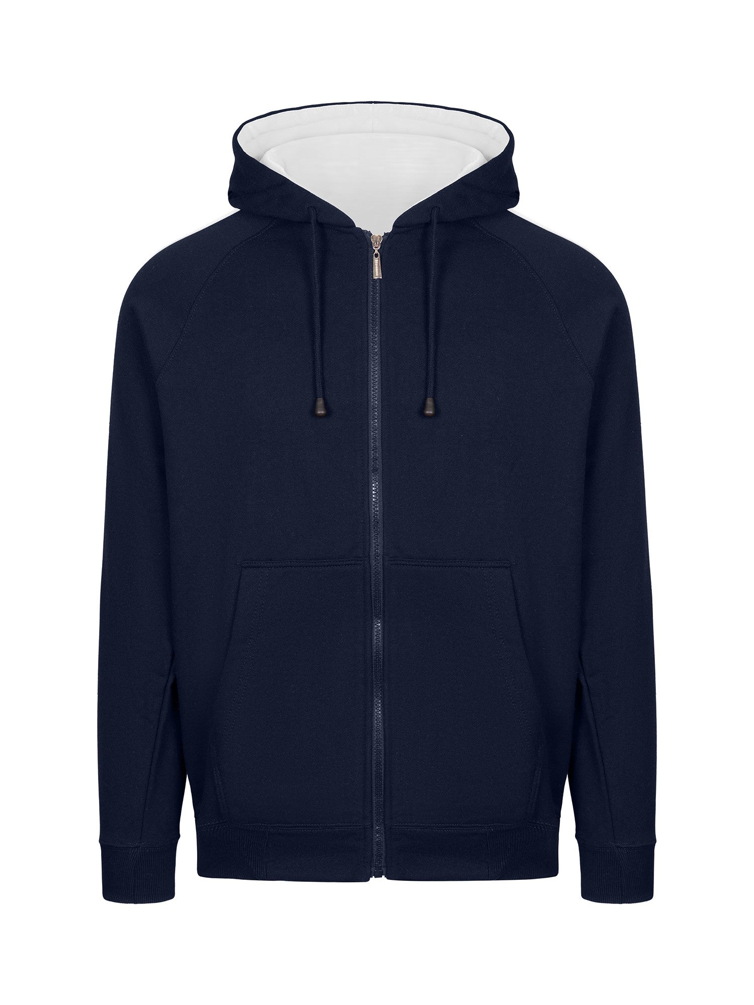 Ramo Mens Unbrushed Stripe Sleeve Hoodie  (F600HZ)