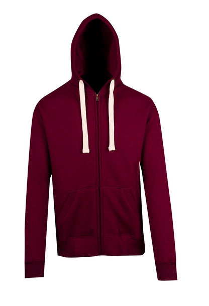 Ramo Mens Brushed Heavy Zip Fleece Hoodie (F909HZ)