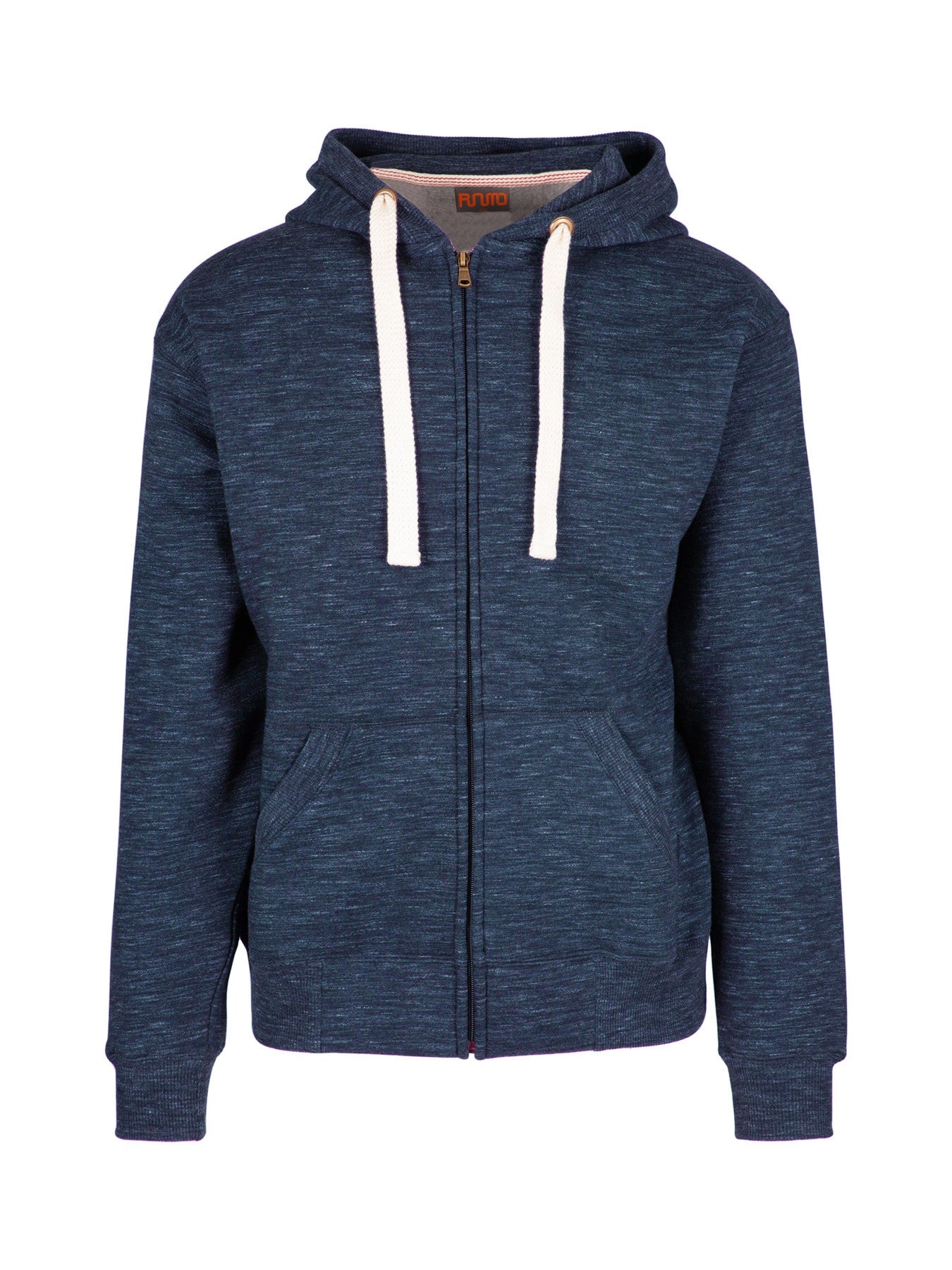 Ramo Mens Brushed Heavy Zip Fleece Hoodie (F909HZ)