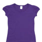 Ramo-Ramo Girls Short Puff Sleeve Tee-Grape / 0-Uniform Wholesalers - 6