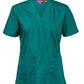 JB's Wear-JB's Ladies Scrubs Top-Green / 6-Uniform Wholesalers - 2