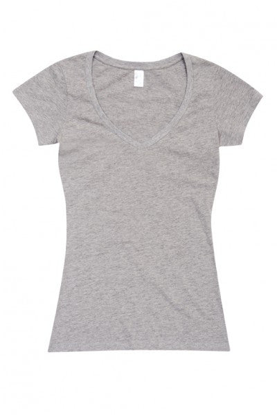 Ramo-Ramo Ladies V Neck-Grey Marl / 8-Uniform Wholesalers - 7
