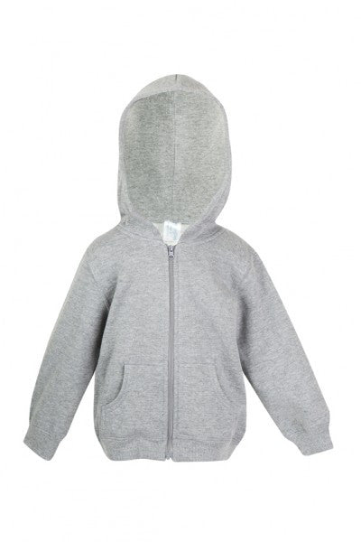 Ramo-Ramo Fleece baby Zip Hoodie-Grey Marl / 00-Uniform Wholesalers - 6