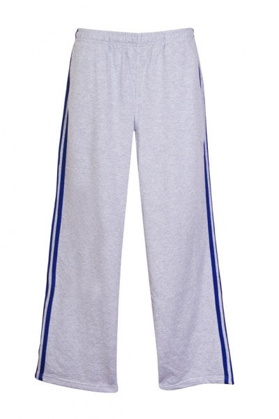 Ramo-Ramo Mens Striped Track Pants-Grey Marl/Navy / XS-Uniform Wholesalers - 6