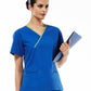 Biz Collection Ladies Crossover Scrub Top (H10722)-Clearance