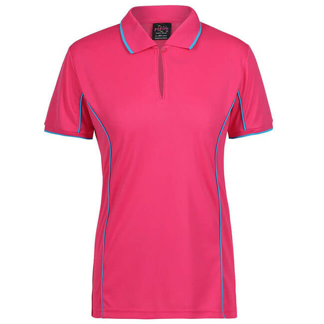 JBs Wear Podium Ladies Piping Polo(7LPI)