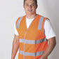 Sportage-Sportage  Hi Vi Vest With Reflective Tape--Uniform Wholesalers