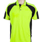 Australian Spirit-Aussie Kings Genelg Hiviz Polo-S / Hi Viz Yellow/Navy-Uniform Wholesalers - 3
