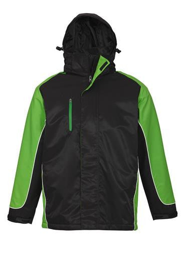Biz Collection-Biz Collection Unisex Nitro Jacket-Black / Green / White / XS-Uniform Wholesalers - 3