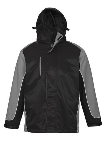 Biz Collection-Biz Collection Unisex Nitro Jacket-Black / Grey / White / XS-Uniform Wholesalers - 4