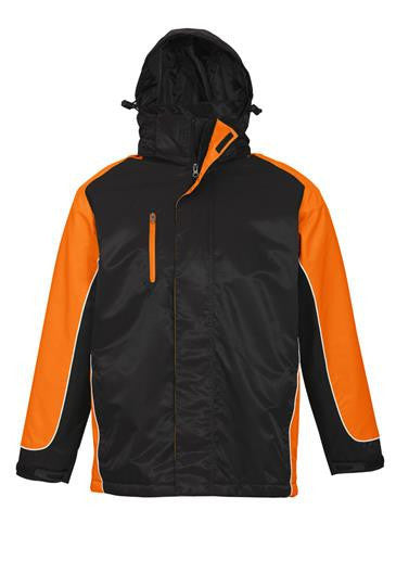 Biz Collection-Biz Collection Unisex Nitro Jacket-Black / Orange / White / XS-Uniform Wholesalers - 9
