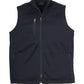 Biz Collection-Biz Collection Mens Soft Shell Vest-Black / S-Uniform Wholesalers - 3