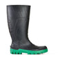 Bata Jobmaster 3 Gumboots - Black/green - Non Safety - High Cut (892-67280)