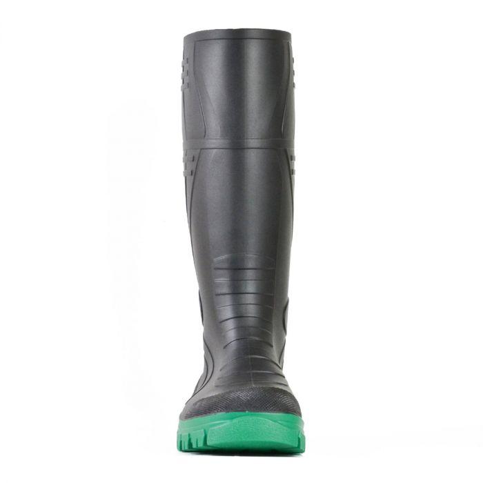Bata Jobmaster 3 Gumboots - Black/green - Non Safety - High Cut (892-67280)