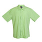 Ramo-Ramo Mens Short Sleeve Shirts-Lime / S-Uniform Wholesalers - 5