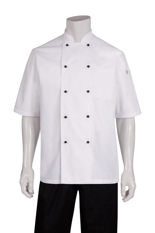 Chef Works Macquarie White Basic Chef Jacket - (MBSS)