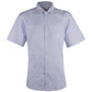 Aussie Pacific-Aussie Pacific Mens Henley Short Sleeve Shirt-White/Navy / XXS-Uniform Wholesalers - 3