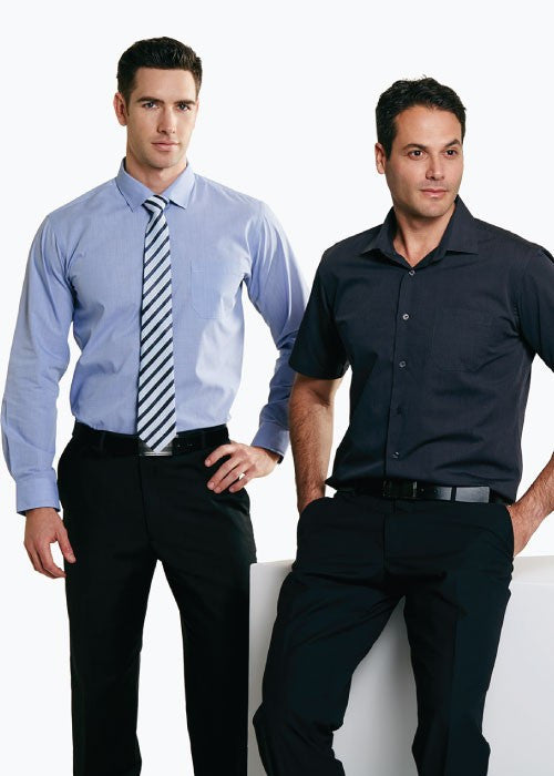 Aussie Pacific-Aussie Pacific Mens Grange Long Sleeve Shirt--Uniform Wholesalers - 1