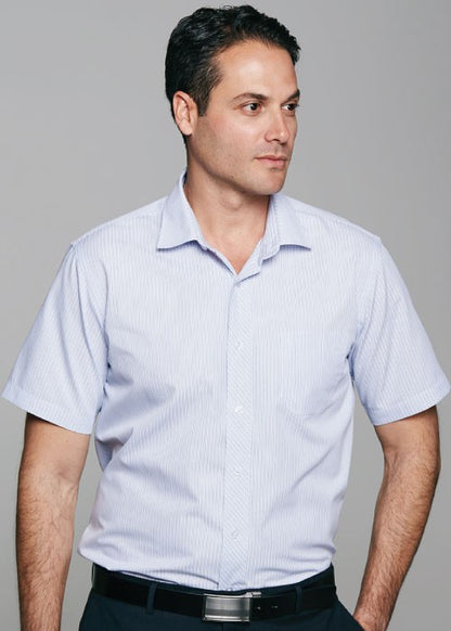 Aussie Pacific Mens Bayview Short Sleeve Shirt (1906S)