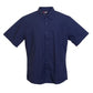 Ramo-Ramo Mens Short Sleeve Shirts-Navy / S-Uniform Wholesalers - 7