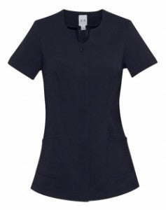 Biz Collection-Biz Collection Ladies Eden Tunic-Navy / 6-Uniform Wholesalers - 4