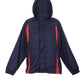 Ramo-Ramo Ladies/Junior Shower Proof Sportech Nylon Jacket-Navy/Red / 6-Uniform Wholesalers - 5
