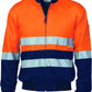 DNC HiVis Two Tone D/N Cotton Bomber Jacket with CSR R/tape (3758)