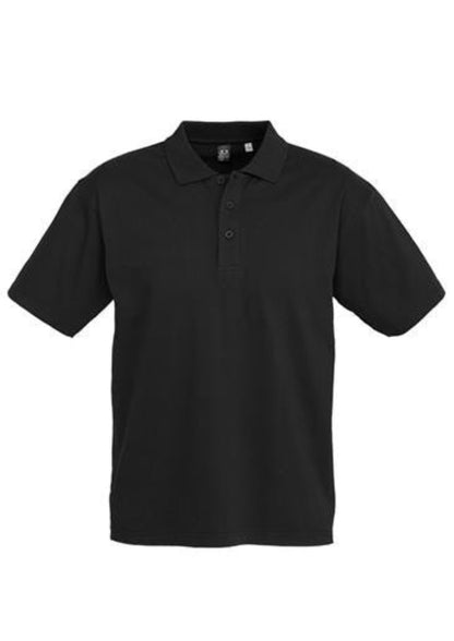 Biz Collection-Biz Collection Mens Ice Polo-Black / Small-Uniform Wholesalers - 3