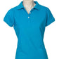 Biz Collection-Biz Collection Ladies Neon Polo-Cyan Blue / 6-Uniform Wholesalers - 3