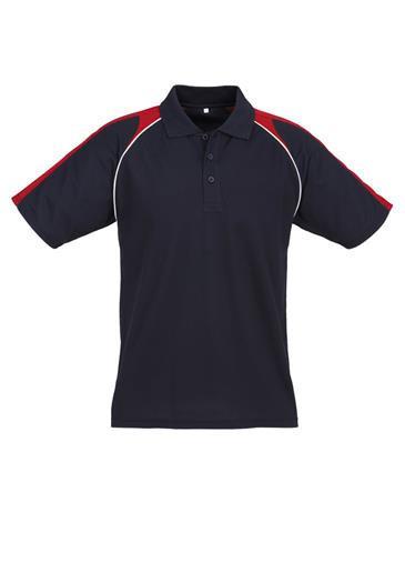 Biz Collection-Biz Collection Mens Triton Polo-Navy / Red / White / S-Corporate Apparel Online - 8