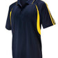 Biz Collection-Biz Collection Mens  Flash Polo 2nd ( 6 Colour )-Navy / Gold / Small-Uniform Wholesalers - 3