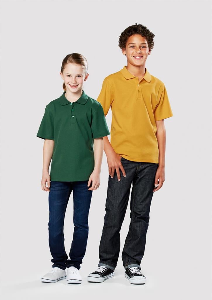 Biz Collection-Biz Collection  Kids Crew Polo(2nd 8 Colours)--Uniform Wholesalers - 1