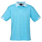 Biz Collection-Biz Collection Mens Noosa Polo-Aqua Blue / White / Small-Uniform Wholesalers - 2