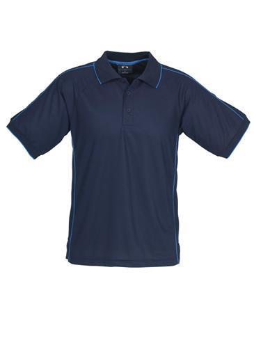 Biz Collection-Biz Collection Mens Resort Polo-Navy / Mid Blue / Small-Corporate Apparel Online - 4