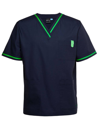 JBs Wear Contrast Unisex Scrubs Top (4SCT)