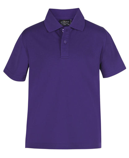 JB's Wear-Jb's Kids S/S Poly Polo-4 / PURPLE-Uniform Wholesalers - 8